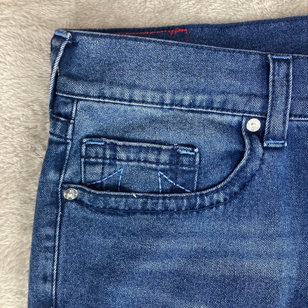 True Religion Men Ricky‎ Relaxed Straight Jeans Medium Harmonious Wash Size 36